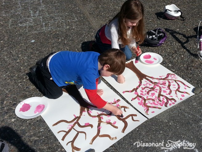 Cherry Tree Painting
