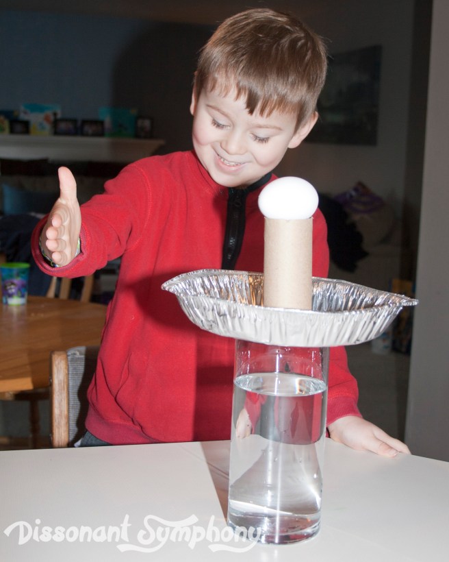 Crazy Egg Drop: Newton's First Law