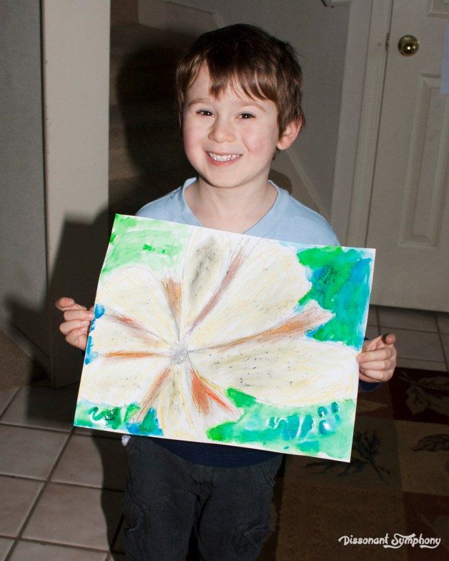 Georgia O'keeffe Kids Art Lesson