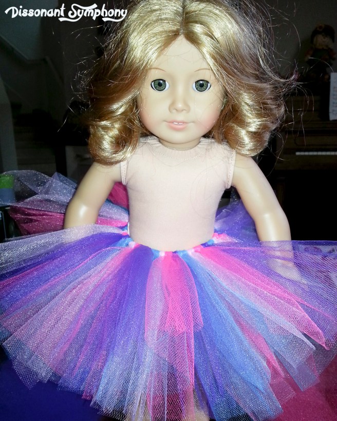 American Girl Tutu Tutorial - Dissonant Symphony